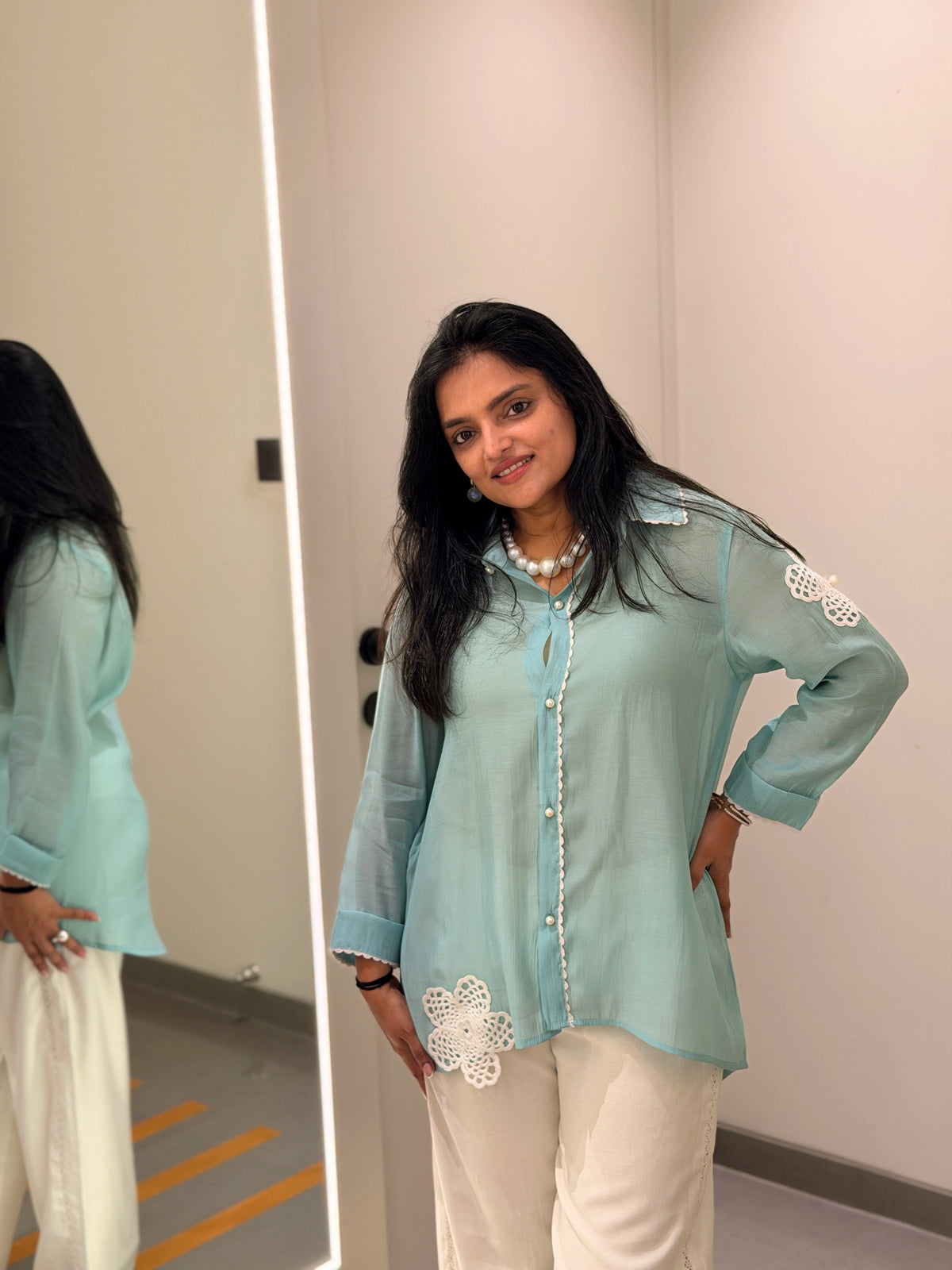 Royal Aquamarine Co-Ord Set